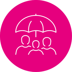 Benefits package - Life insurance icon