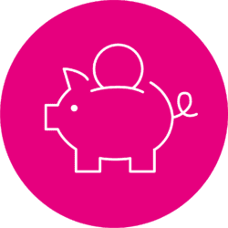 Benefits package - Pension package icon